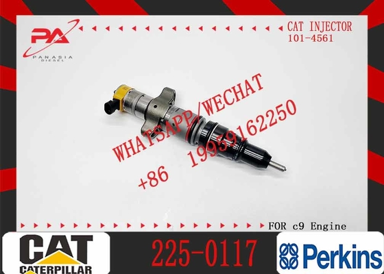 Factory 225-0117 Fuel Injector C9 Engine Spare Parts Diesel Fuel C9 Injector 225-0117 for CAT C9 330D 340D 336D Excavator