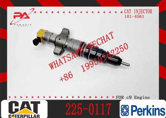Factory 225-0117 Fuel Injector C9 Engine Spare Parts Diesel Fuel C9 Injector 225-0117 for CAT C9 330D 340D 336D Excavator