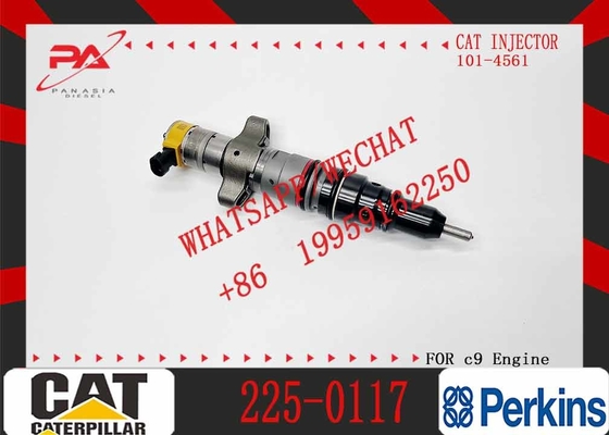 Factory 225-0117 Fuel Injector C9 Engine Spare Parts Diesel Fuel C9 Injector 225-0117 for CAT C9 330D 340D 336D Excavator