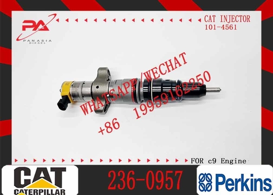 Diesel Engine Parts Common Rail Fuel Injector 236-0957 for CAT C9 330D 340D 336D Excavator CNDIP Factory Price