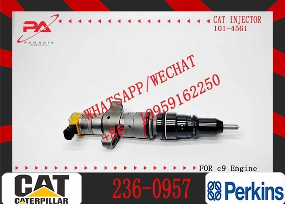 Diesel Engine Parts Common Rail Fuel Injector 236-0957 for CAT C9 330D 340D 336D Excavator CNDIP Factory Price