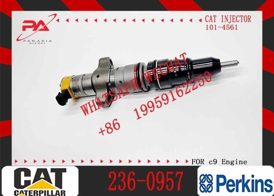 Diesel Engine Parts Common Rail Fuel Injector 236-0957 for CAT C9 330D 340D 336D Excavator CNDIP Factory Price