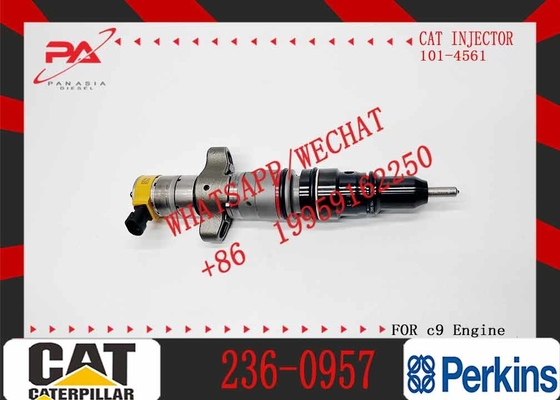 Diesel Engine Parts Common Rail Fuel Injector 236-0957 for CAT C9 330D 340D 336D Excavator CNDIP Factory Price