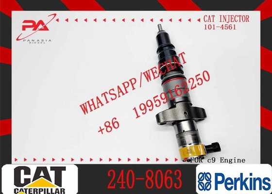 Injector 238-8092 Diesel Fuel Injector 240-8063 242-0857 for Caterpillar Excavator C9 Engine Parts