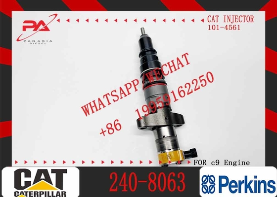Injector 238-8092 Diesel Fuel Injector 240-8063 242-0857 for Caterpillar Excavator C9 Engine Parts