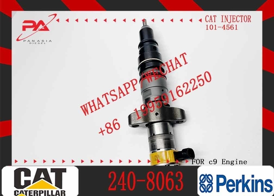 Injector 238-8092 Diesel Fuel Injector 240-8063 242-0857 for Caterpillar Excavator C9 Engine Parts