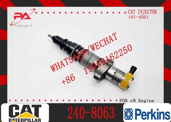Injector 238-8092 Diesel Fuel Injector 240-8063 242-0857 for Caterpillar Excavator C9 Engine Parts