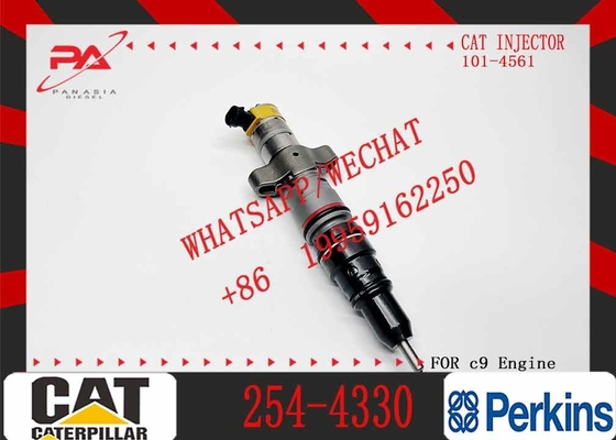 Factory Price High Quality Diesel Engine Parts Common Rail Fuel Injector 254-4330 for CAT C9 330D 340D 336D Excavator