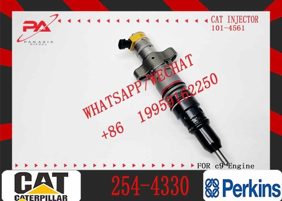 Factory Price High Quality Diesel Engine Parts Common Rail Fuel Injector 254-4330 for CAT C9 330D 340D 336D Excavator