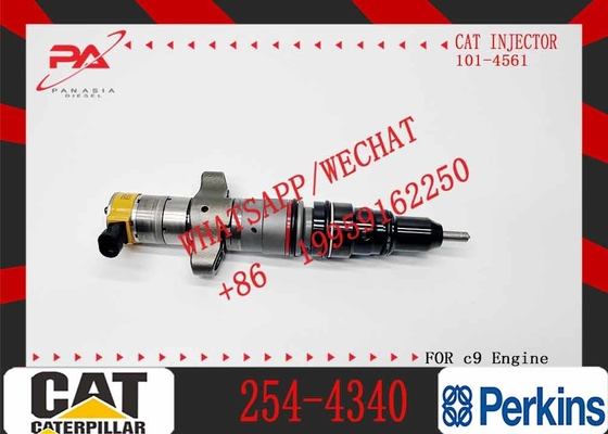 Factory Price High Quality Diesel Engine Parts Common Rail Fuel Injector 254-4340 for CAT C9 330D 340D 336D Excavator