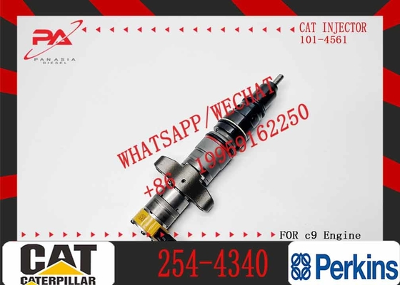 Factory Price High Quality Diesel Engine Parts Common Rail Fuel Injector 254-4340 for CAT C9 330D 340D 336D Excavator