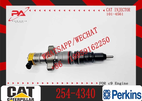 Factory Price High Quality Diesel Engine Parts Common Rail Fuel Injector 254-4340 for CAT C9 330D 340D 336D Excavator