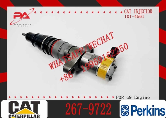 Factory Price High Quality Diesel Engine Parts Common Rail Fuel Injector 267-9722 for CAT C9 330D 340D 336D Excavator