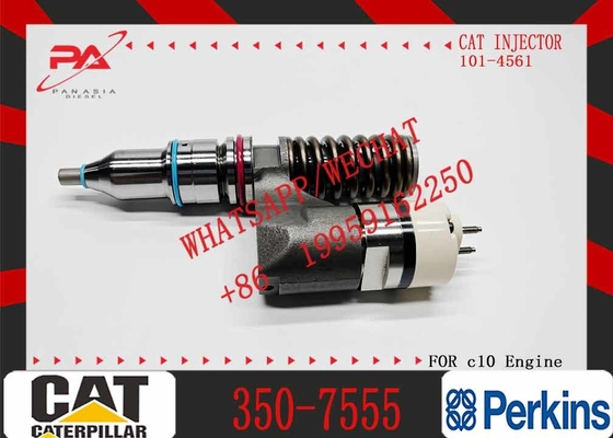 Excavator Engine Parts 350-7555 Fuel Injector CAT C10 C12 Engine Fuel Injector 3507555 20R0056 for E345B E365B Excavator