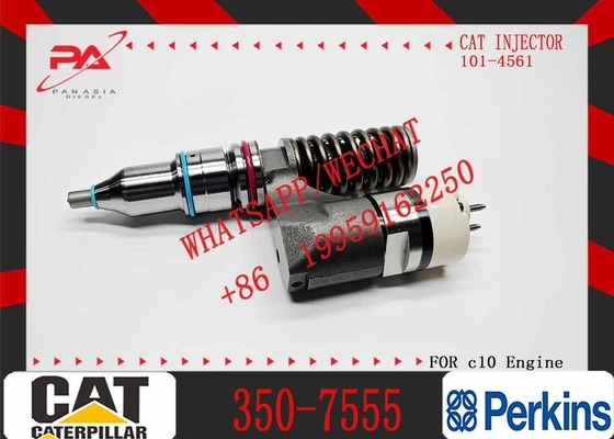 Excavator Engine Parts 350-7555 Fuel Injector CAT C10 C12 Engine Fuel Injector 3507555 20R0056 for E345B E365B Excavator