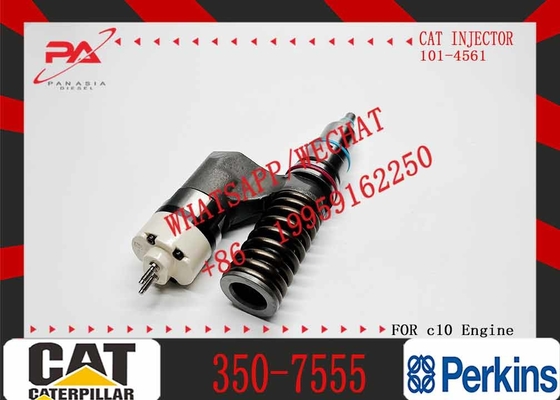 Excavator Engine Parts 350-7555 Fuel Injector CAT C10 C12 Engine Fuel Injector 3507555 20R0056 for E345B E365B Excavator