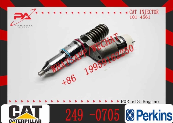 New Genuine Fuel Injector 249-0705 244-7695 2490705 2447695 Genuine C13 Fuel Injector for 352 355 980L 982M