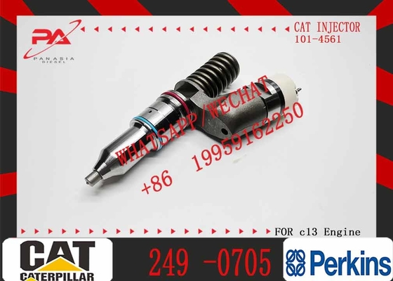 New Genuine Fuel Injector 249-0705 244-7695 2490705 2447695 Genuine C13 Fuel Injector for 352 355 980L 982M