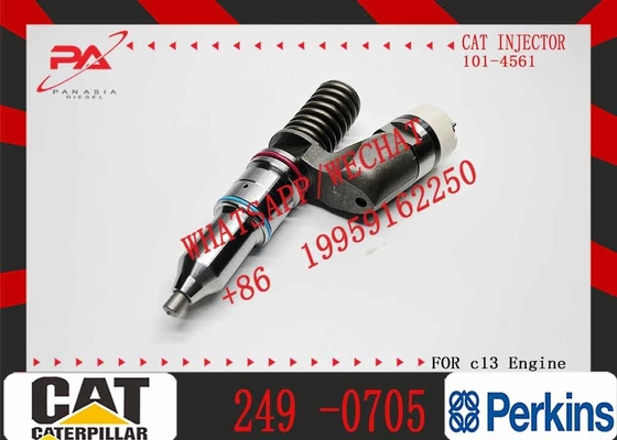 New Genuine Fuel Injector 249-0705 244-7695 2490705 2447695 Genuine C13 Fuel Injector for 352 355 980L 982M