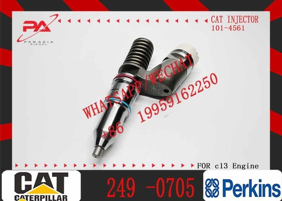 New Genuine Fuel Injector 249-0705 244-7695 2490705 2447695 Genuine C13 Fuel Injector for 352 355 980L 982M