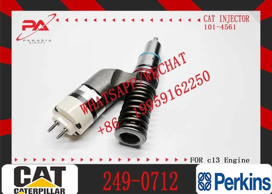 Excavator Fuel Injector 249-0713 CAT C13 C11Diesel Engine Parts Common Rail Fuel Injector 2490713