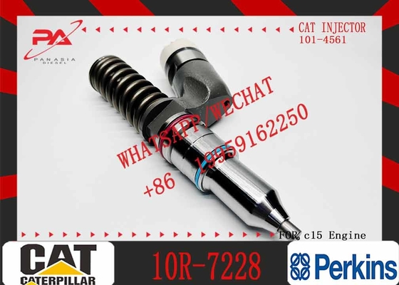 Engine Parts Injector 211-3028 10R-7228 for C15 C18 C27 Engines Engineering Machinery Compatible with SR4B SR4 Generator