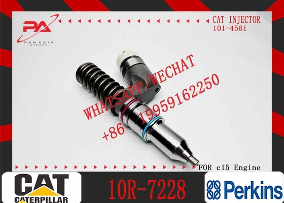 Engine Parts Injector 211-3028 10R-7228 for C15 C18 C27 Engines Engineering Machinery Compatible with SR4B SR4 Generator