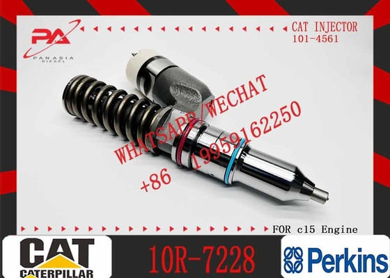Engine Parts Injector 211-3028 10R-7228 for C15 C18 C27 Engines Engineering Machinery Compatible with SR4B SR4 Generator