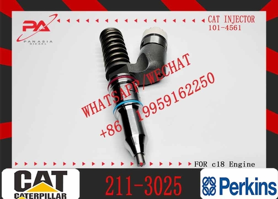 Fuel Injector 211-3025 for Caterpillar CAT Engine 3406E 3456 C-15 C-16 3046 Excavator 385B 5090B