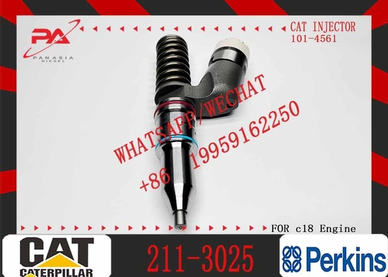 Fuel Injector 211-3025 for Caterpillar CAT Engine 3406E 3456 C-15 C-16 3046 Excavator 385B 5090B