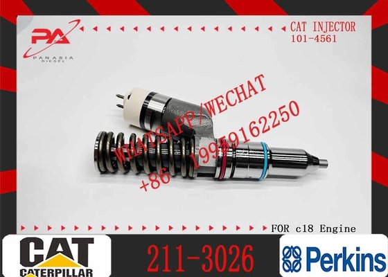 High Quality Fuel Injector 211-3026 2113026 Diesel Engine Fuel Injector 10R-0724 10R-9787 for CAT C18 3456 C11 C10 3406E