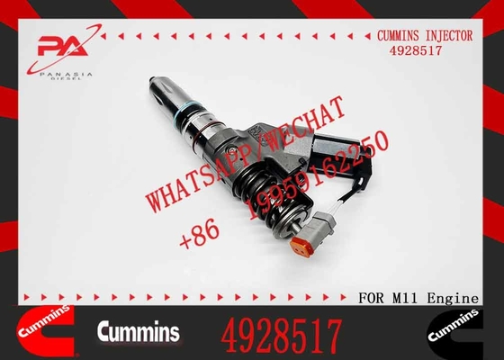 Diesel Engine Injector Fuel 4928517 3411845 for Cummins QSM11 M11 Engine Injector R455LC-7 R485LC-9 R505LC-7 R515LC-9 on Stock