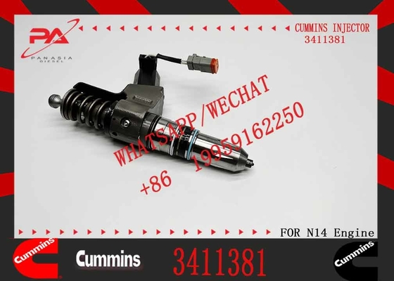 Engineering Machinery N14 Truck Engine System Accessories 3409975 Diesel Fuel Injector 3411381