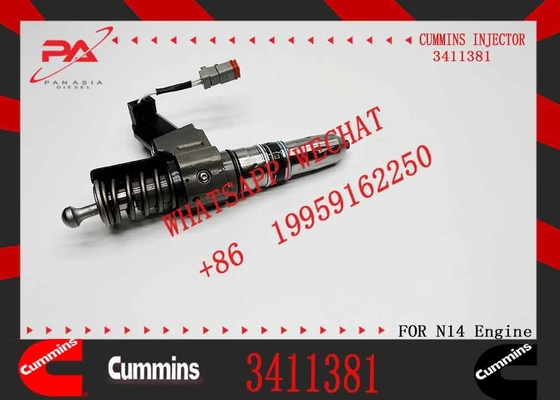 Engineering Machinery N14 Truck Engine System Accessories 3409975 Diesel Fuel Injector 3411381