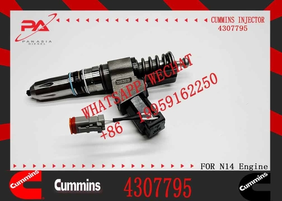 Construction Machinery Parts Common Rail Fuel Injector 4307795 Fuel Injector 4307795 for Cummins QSN14 Diesel Engine Parts