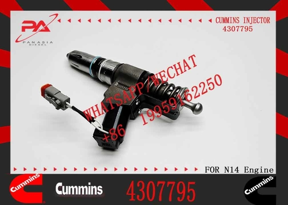 Construction Machinery Parts Common Rail Fuel Injector 4307795 Fuel Injector 4307795 for Cummins QSN14 Diesel Engine Parts