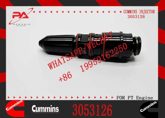 Common Rail Fuel Injector Excavator Parts 3053124 3016676 3053126 Compatible with for CUMMIN NTA855-G3 KTA19 QSK19 Diesel Engine