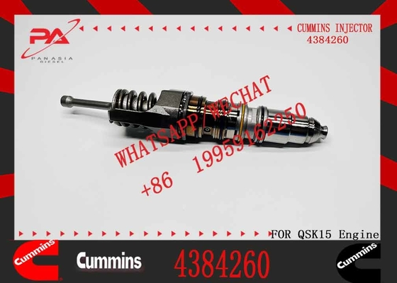 Reliable Fuel Injector Assembly 4384260 for Cummins Engine QSKX15 Series