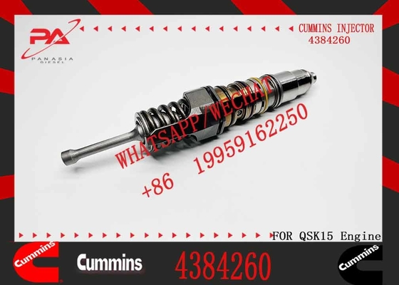 Reliable Fuel Injector Assembly 4384260 for Cummins Engine QSKX15 Series