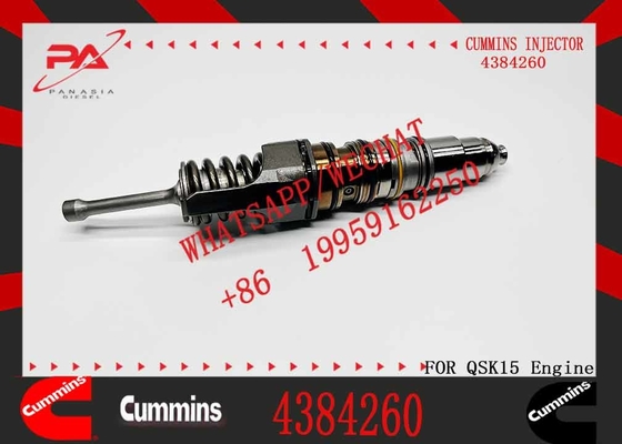 Reliable Fuel Injector Assembly 4384260 for Cummins Engine QSKX15 Series