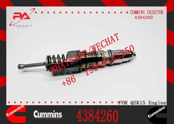 Reliable Fuel Injector Assembly 4384260 for Cummins Engine QSKX15 Series