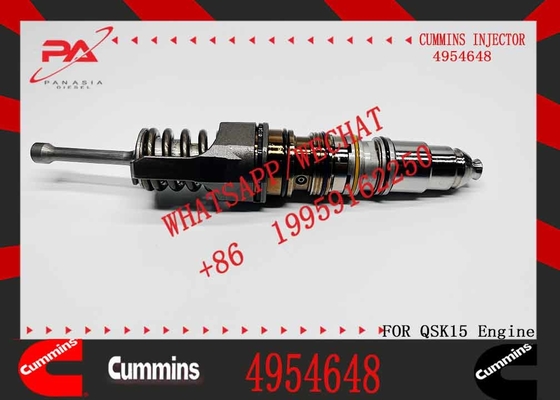 4954648 Genuine Diesel QSX15 Engine Common Rail Fuel Injector for Scania