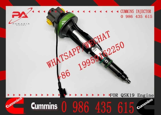 Engineering Machinery QSK19 Truck Engine System Accessories 0986435615 Diesel Fuel Injector