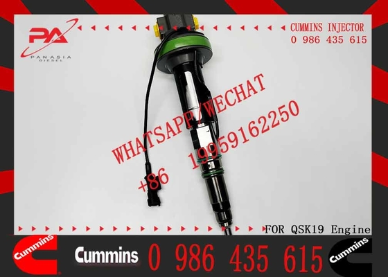 Engineering Machinery QSK19 Truck Engine System Accessories 0986435615 Diesel Fuel Injector