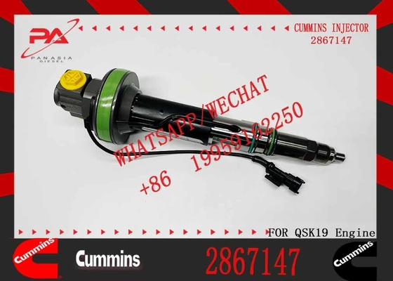 Fuel Injector 2867147 2867147NX 2867148 F00BJ00000 F00BJ00001 for CUMINS Bos QSK19 QSK38 QSK50 QSK60 Engine Injector diesel