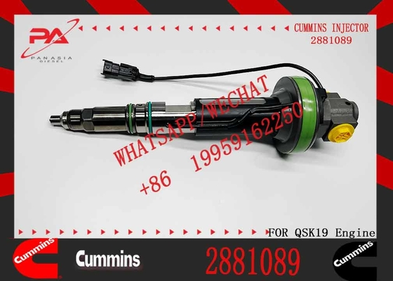 Hot Sale Diesel Fuel Rail Injector 2881089 for Cummins Qsk60 Common Rail Fuel Injector Valve Diesel