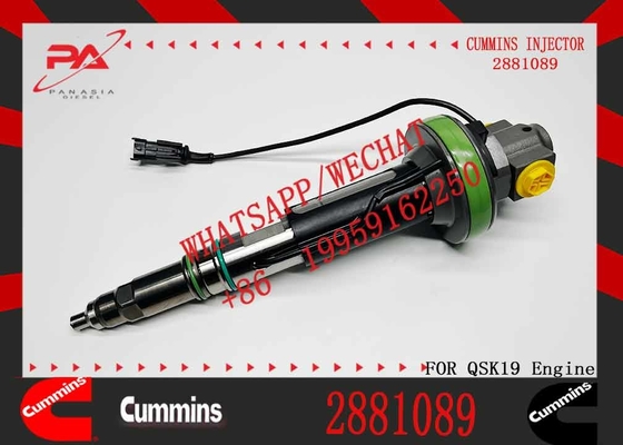 Hot Sale Diesel Fuel Rail Injector 2881089 for Cummins Qsk60 Common Rail Fuel Injector Valve Diesel