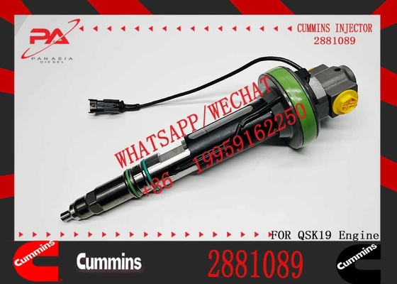 Hot Sale Diesel Fuel Rail Injector 2881089 for Cummins Qsk60 Common Rail Fuel Injector Valve Diesel