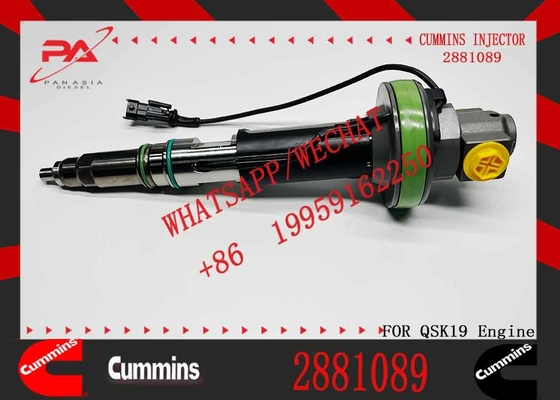 Hot Sale Diesel Fuel Rail Injector 2881089 for Cummins Qsk60 Common Rail Fuel Injector Valve Diesel