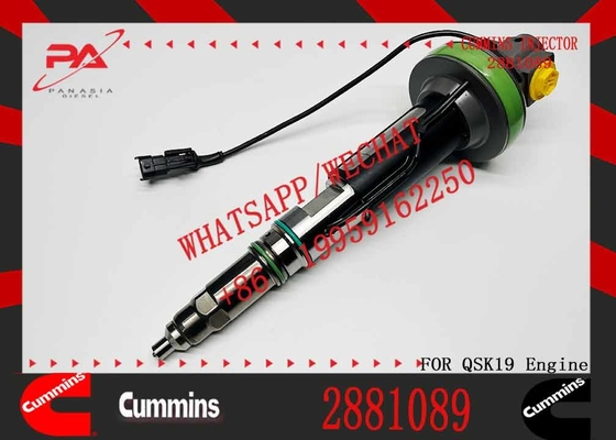 Hot Sale Diesel Fuel Rail Injector 2881089 for Cummins Qsk60 Common Rail Fuel Injector Valve Diesel
